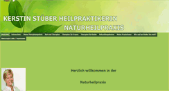 Desktop Screenshot of naturheilpraxis-stueber-kiel.de